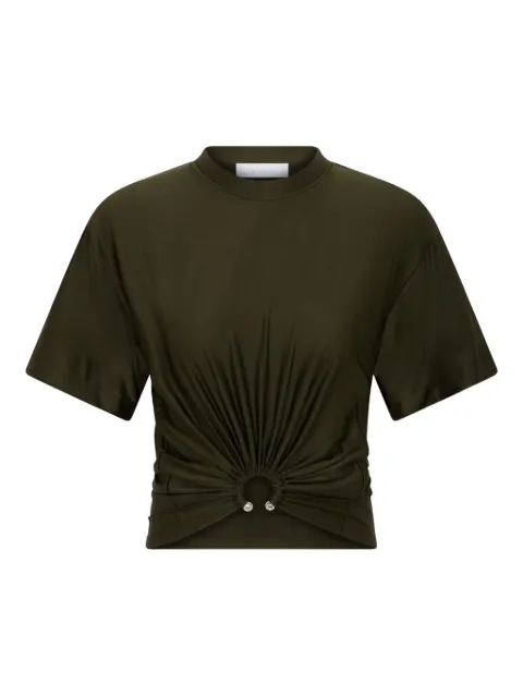 Rabanne cropped t-shirt Green 25AJTO539VI0267
