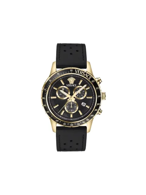 Versace Sport Chrono 44mm Black VEZCA0224