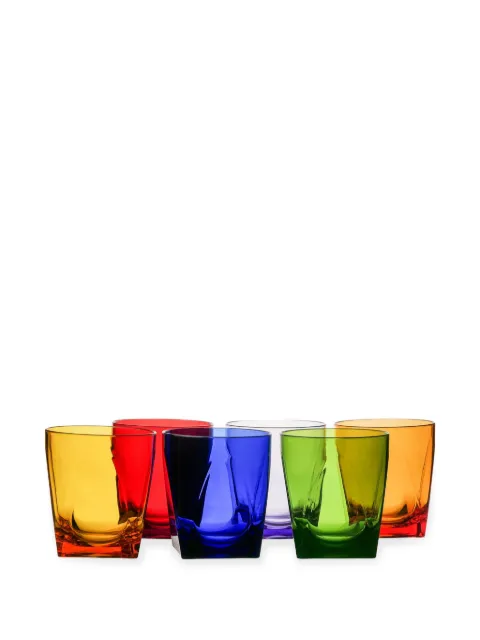 VESTA Short glasses (set of six) Blue 370101