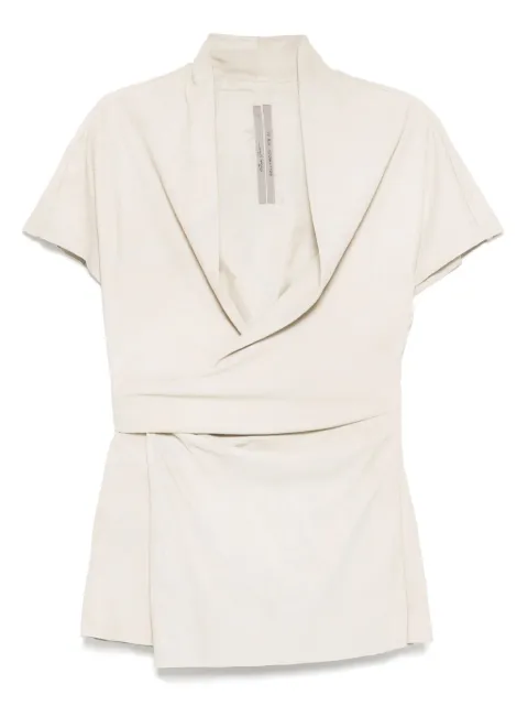 Rick Owens Laura top Neutrals RP01E7233LBA