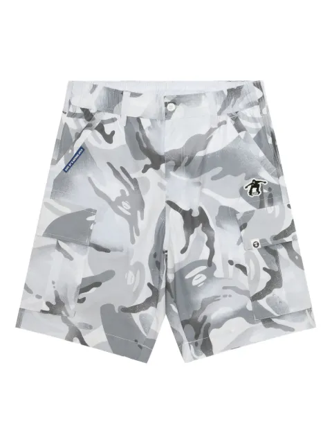 AAPE BY *A BATHING APE® camouflage-print shorts White ASPB695XAO