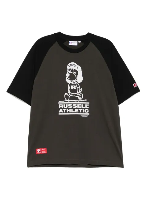 CHOCOOLATE X Russell Athletic graphic t-shirt Grey TEX1071XU