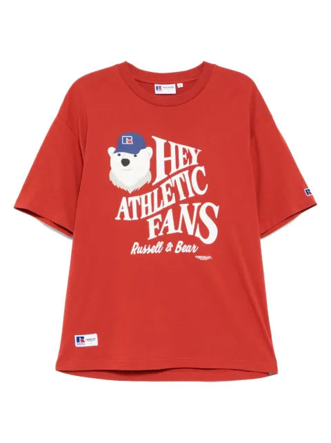 CHOCOOLATE X Russell Athletic graphic t-shirt Red TEX1074XU
