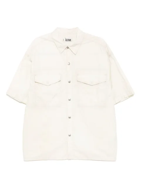izzue short-sleeved shirt Neutrals N8312U5