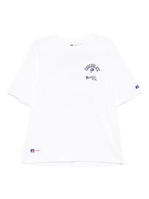 CHOCOOLATE logo-printed t-shirt White TEX1076XU