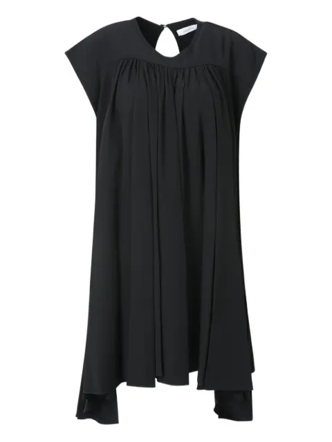 Rabanne ruched mini dress Black 25ECRO101AC0069
