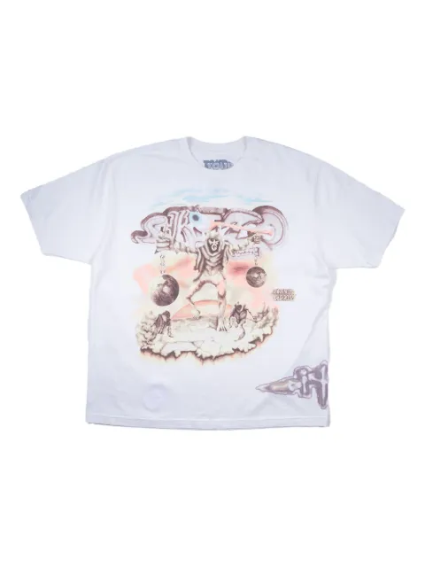Travis Scott Utopia Skitzo Tour T-shirt White TSUC13
