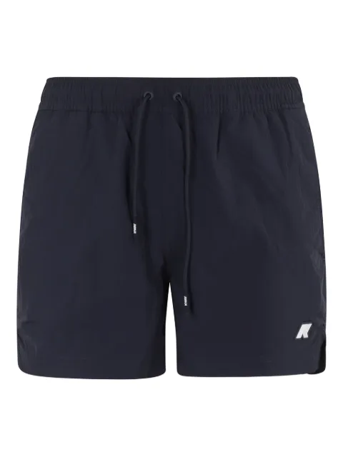 K-Way logo-patch swim shorts Blue K8136LW