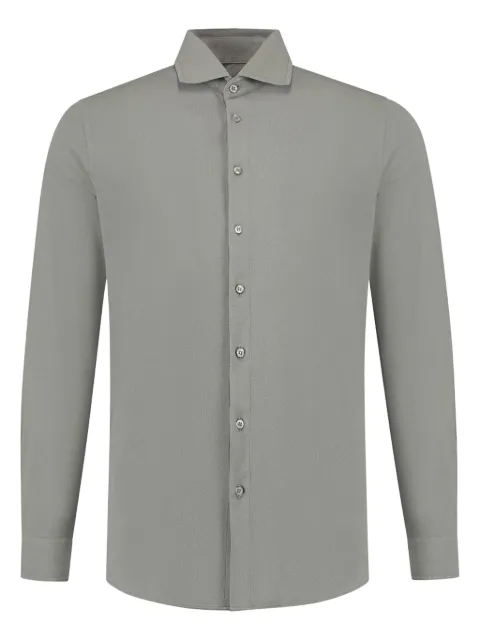 Doriani Cashmere long-sleeved shirt Grey 811TC2SLIMJ13558T