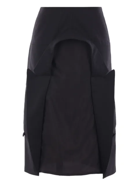 HODAKOVA Inside Out Blazer skirt Black W24093IOB2