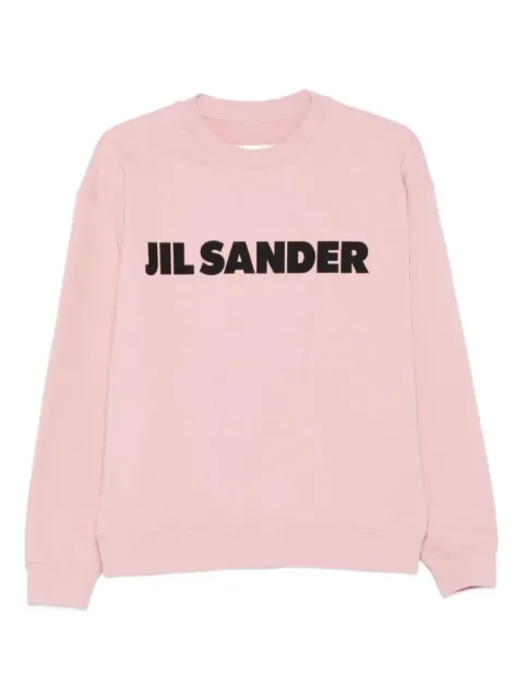 Jil Sander logo-print sweatshirt Pink J53GU0003J20039