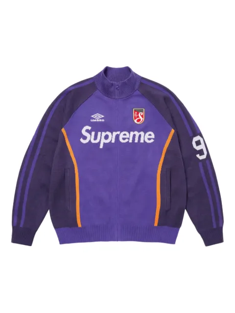 Supreme x Umbro® zip-up sweatshirt Purple SU25341