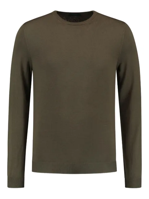 Zanone crew-neck jumper Green 811935Z0290AW2021