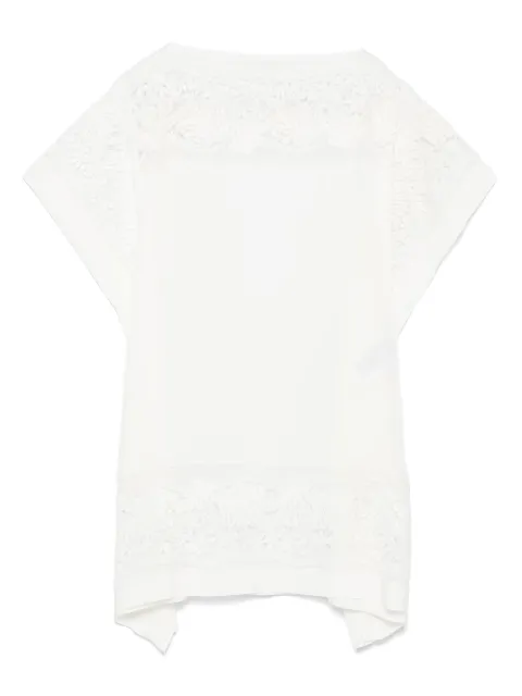 Ermanno Scervino silk dress White D462Q778VKX
