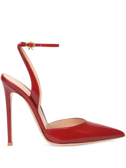 Gianvito Rossi Cara pumps Red G9541611RICNUI