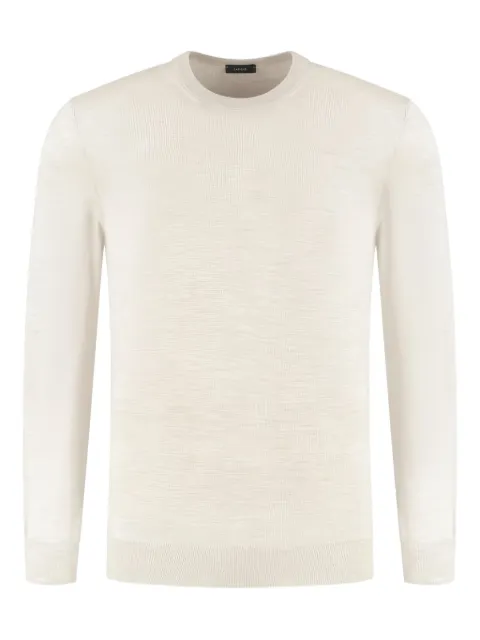 Zanone crew-neck jumper Neutrals 810104ZW206Z0803
