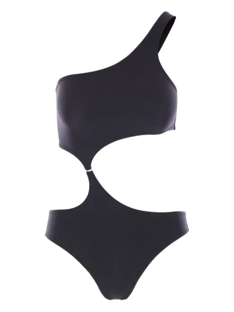 Niccolò Pasqualetti asymmetric swimsuit Black NP07U001LYCR