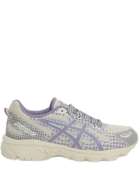ASICS x Story MFG GEL-Venture 6 gingham-check sneakers Neutrals 1203A712250