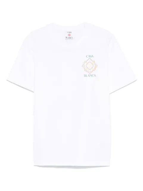 Casablanca Championship Diamond T-shirt White MPF25JTS00111