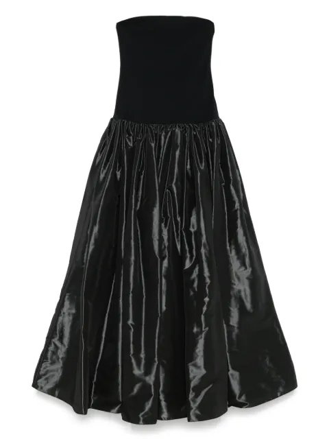 Coperni bustier Princess dress Black COPR195F3042