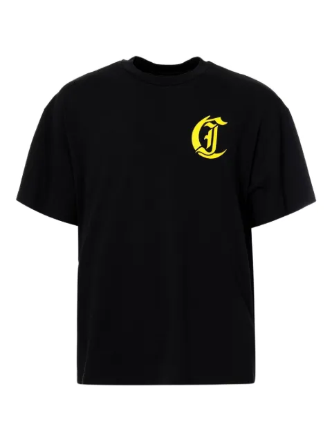 Just Cavalli cotton T-shirt Black 78OAHT04CJ518
