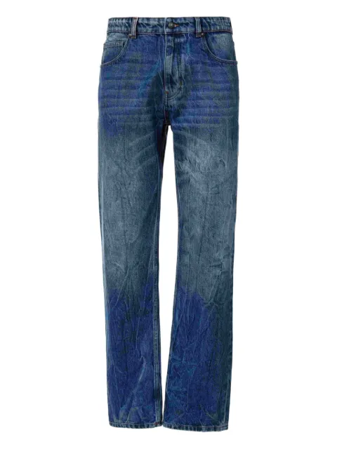 Just Cavalli whiskering jeans Blue 78OAB5R2CDWM2
