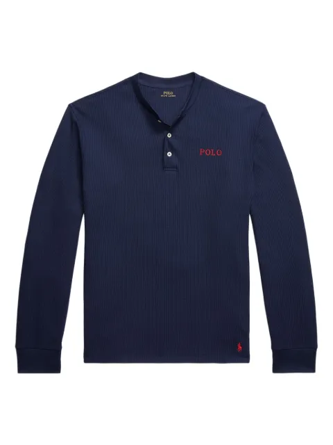 Polo Ralph Lauren waffle-knit T-shirt Blue 714950609002