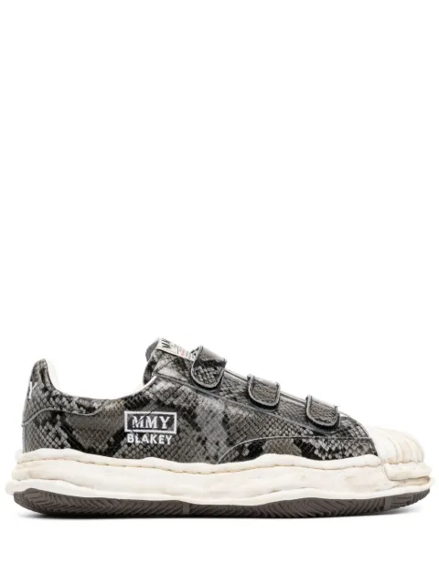 Maison MIHARA YASUHIRO Blakey low-top trainers Grey A14FW737