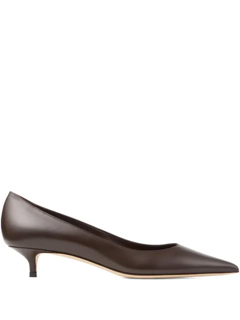 Jimmy Choo Amelia 35 pointed-toe pumps Brown AMELIACLF