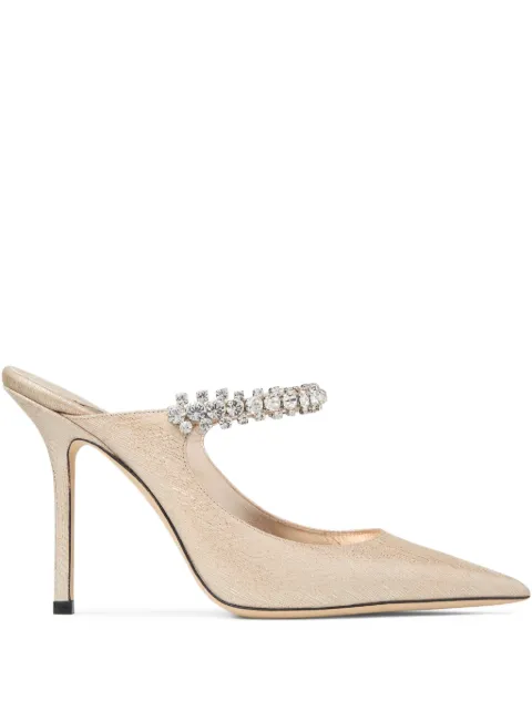 Jimmy Choo Bing 100 mules Gold BING100HRK
