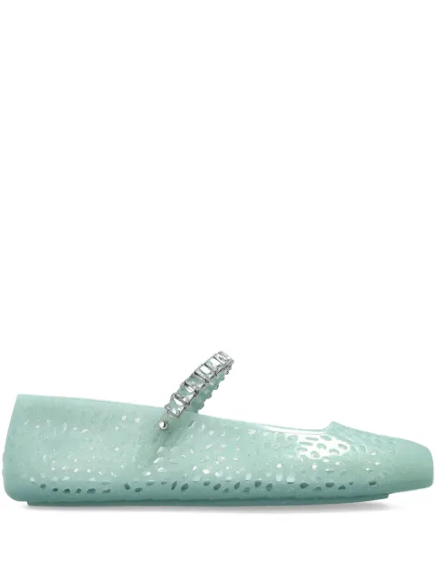 Jimmy Choo The Jelly ballet flats Green THEJELLYNTX