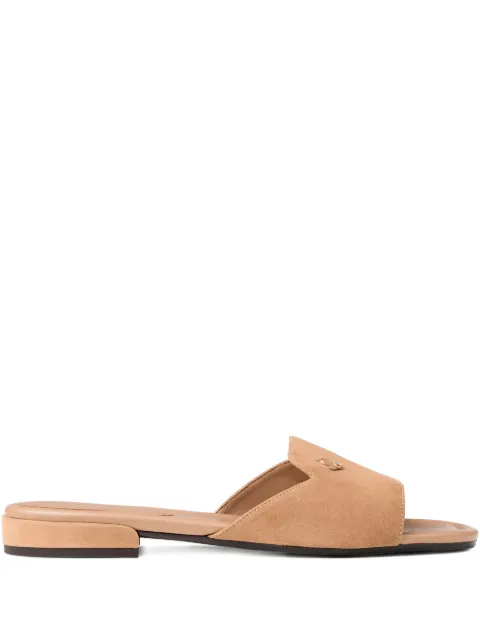 Jimmy Choo Dina sandals Neutrals DINAFLATSUE