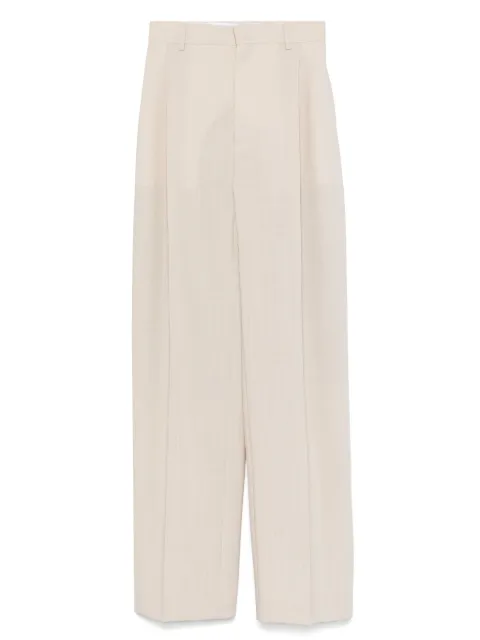 WARDROBE.NYC pleated trousers Neutrals W2227R20WO