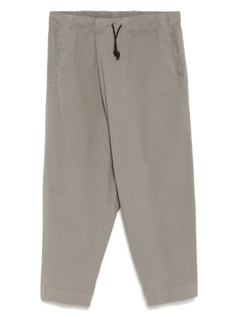 Transit drawstring tapered trousers Grey CFUTRZG168CLAY