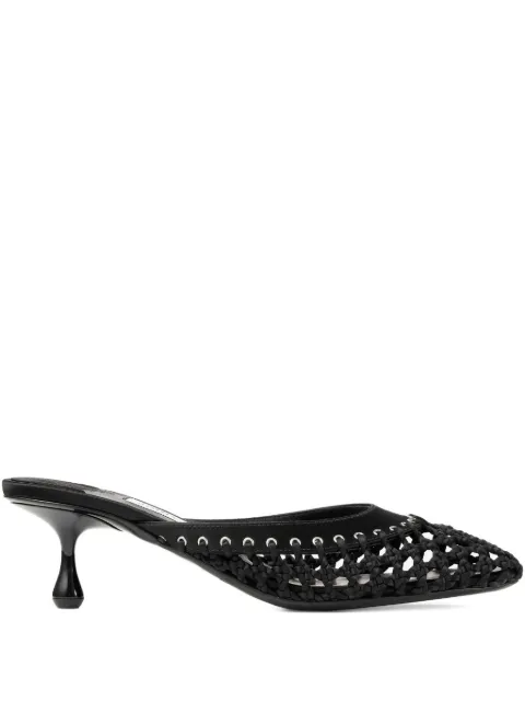 Jimmy Choo Pixie mules Black PIXIEMULEWOVEN50VVI