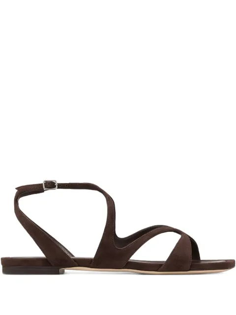 Jimmy Choo Ayla sandals Brown AYLAFLATSUE