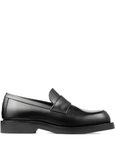 Jimmy Choo Buff leather loafers Black BUFFLOAFERAQO