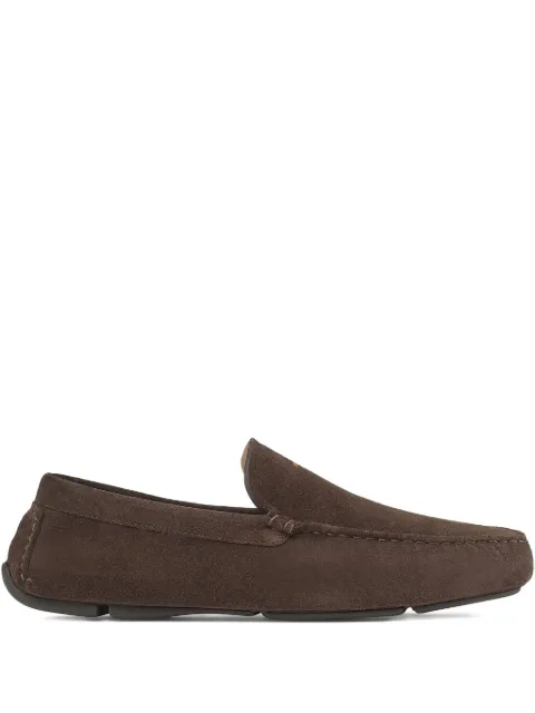 Jimmy Choo Stanly leather loafers Brown STANLYDRIVERUUE