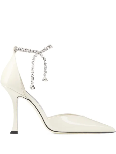 Jimmy Choo Stevie 100 pumps White STEVIE100PAT