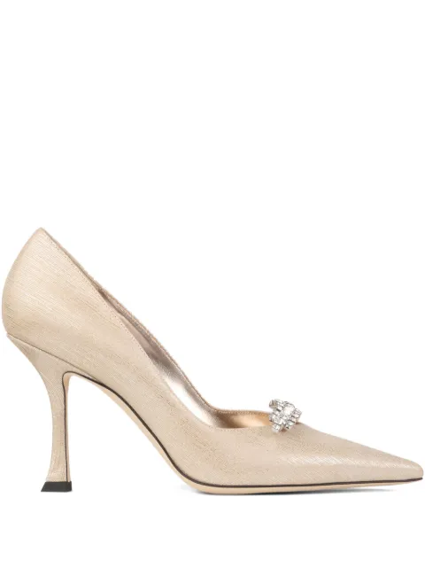 Jimmy Choo Belinda pumps 90 Gold BELINDAPUMP90HRK