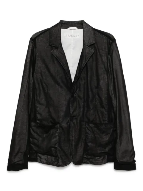 Transit single-breasted blazer Black CFUTRZ17520