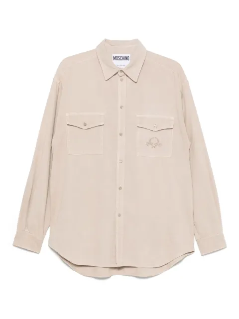 Moschino cotton shirt Neutrals A02240221