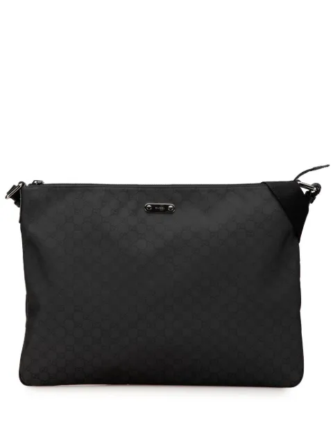 Gucci Pre-Owned 2000-2015 GG Nylon crossbody bag Black 29GJ0VWZI885U7Z5