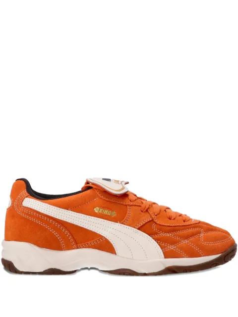 PUMA Indoor panelled suede sneakers Orange 401684