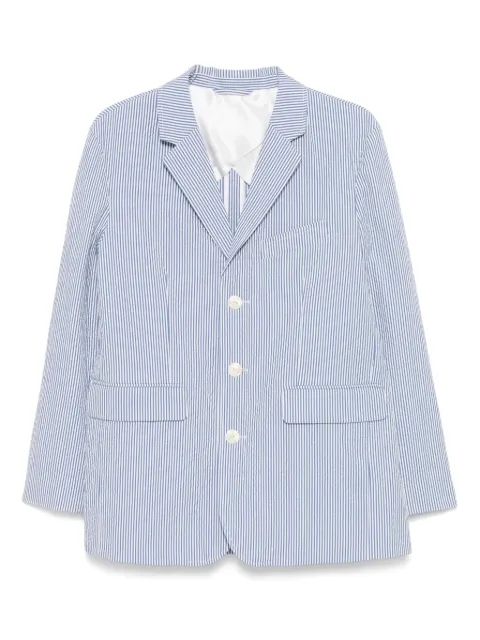 BODE club striped blazer Blue MRS25SJ006