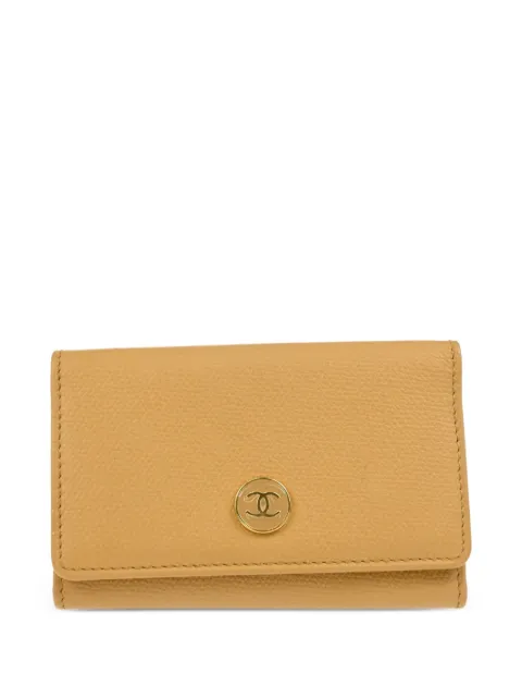 CHANEL Pre-Owned 2005 CC key case Neutrals 9213294