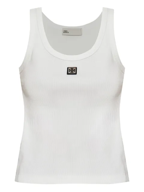 Tory Burch cotton scoop tank White 165173