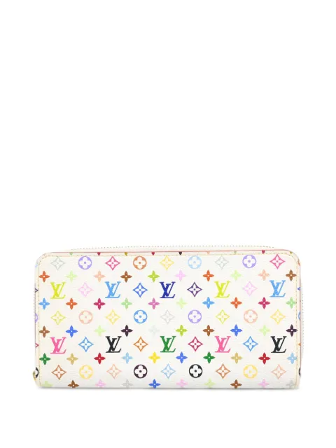 Louis Vuitton Pre-Owned monogram patterned leather wallet White 164744