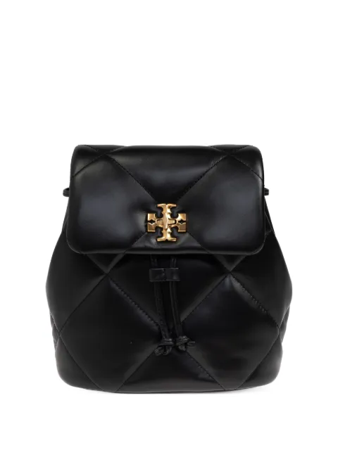Tory Burch mini Kira diamond quilt backpack Black 170485