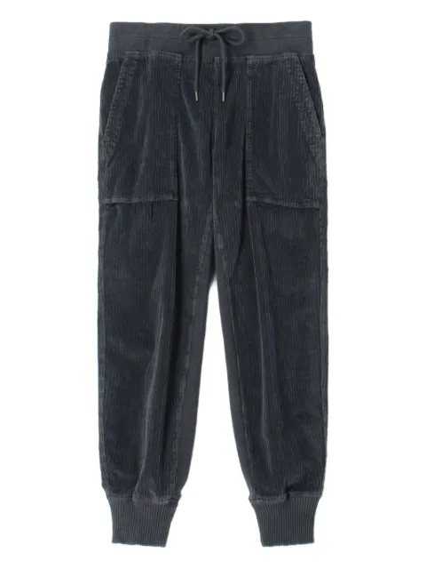 James Perse Mixed Media track pants Blue WUSC1677